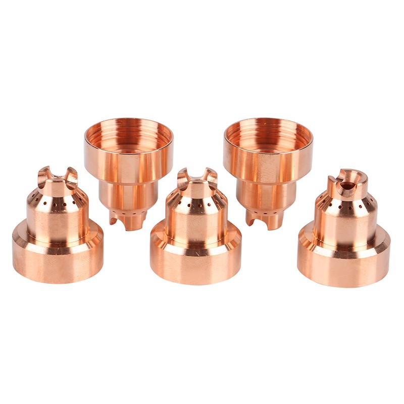 5pcs Plasma Shield Cup Cap for MAX65/85/105 Cutting Torch Consumables