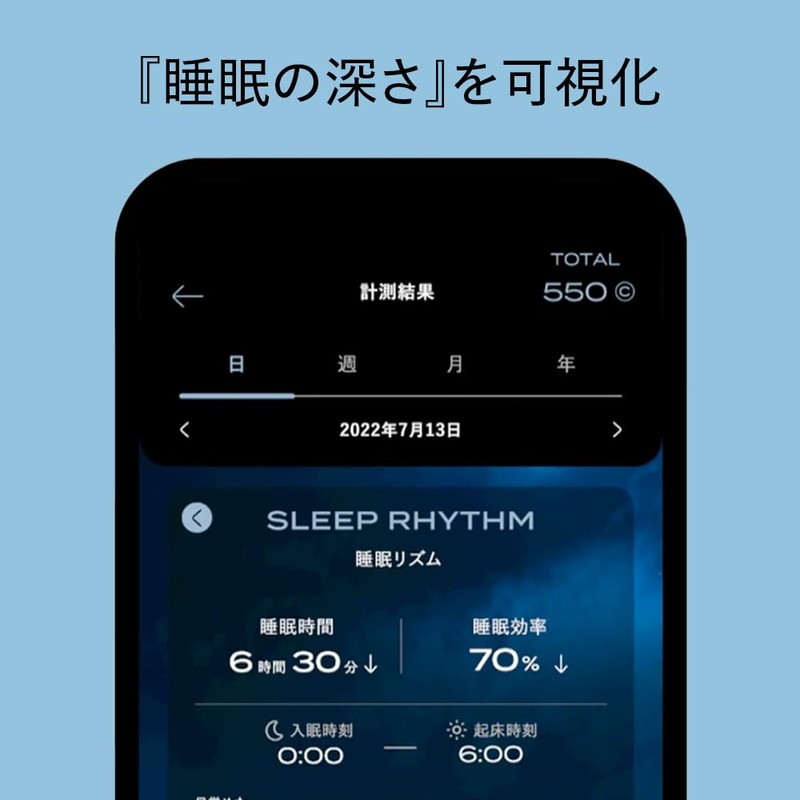 Brain Sleep Biometric Monitor Coin Sleep Analyzer Sleep Measurement Device