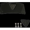 CUSTOM DYNAMICS Radius License Plate Mount - Black CD-PFM-B