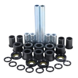 Qagea Front Upper & Lower Control Arm Bushings Kit Fits for Honda 500 Foreman Rubicon TRX500FA 2001-2017, TRX500FGA 2004-2008, TRX500FPA 2009-2014