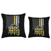 Tow Lives Matter J Hooks Throw Pillow