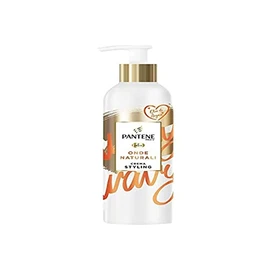 Pantene Pro-V Styling-Creme + Thermoschutz für natürliche Wellen, ohne Ausspülen, pflegend, mit Arganöl, zur Kräuselkontrolle und sanften und hydratisierten Wellen, 235 ml