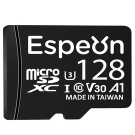 Espeon 128GB MicroSDXC Card UHS-I U3 A1 V30 4K Ultra HD Class 10 - Max Read Speed 95MB/s with SD Adapter - ESPMSD128