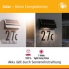 Paulmann Neda 94694 Solar LED Outdoor Light House Number Light