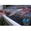 Gutter Guard for Small Gutters - Patio Rooms, Awnings, Carports,