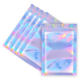 BeSAVAGE Hangover Kit Bags - 10Pcs Holographic Ziplock Recovery Bags for Bachelorette Party Favors, Wedding, Birthday, Travel Essentials, Emergency Kit, Bridesmaid Gifts, and Bachelor Party Supplies