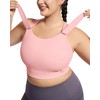 VFUS Plus Size Sports Bras Medium-High Support Adjustable Racerback High