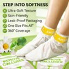 LANBENA Aloe Vera Foot Peeling Mask(2 Pairs), Foot Mask for