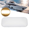 RV Interior LED Dome Lamp Oval Shape Warm White Light