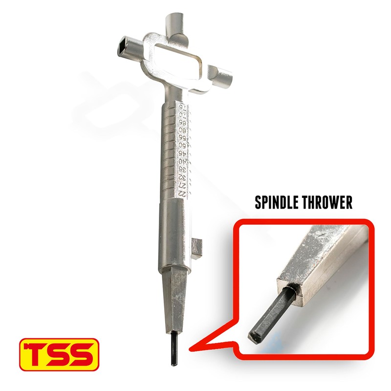 TSS Steel Universal Locksmith Tool Multi Tool - Cam Turner