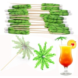Wxinsheng Bunten Papier Cocktailschirmchen,50 Stück Cocktail Schirme,Cocktail Zubehör,Cocktail Schirmchen,Party Zubehör,Schirmchen Cocktail für Sommer Party Dekorationen,Bar,Hochzeitsfeier