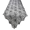 Black Table Runner Spider Web Table Runner Spiderweb Table Runner