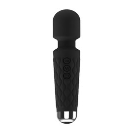 JEDLEM Massagers- Small Handheld Back Massage to Relief Whole Body Muscle Tension (Black)