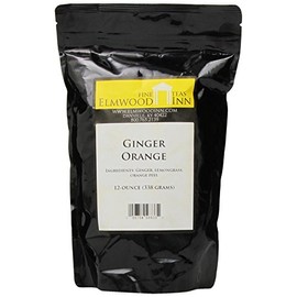 Elmwood Inn Fine Teas, Ginger Orange Caffeine-free Infusion, 12-Ounce Pouch