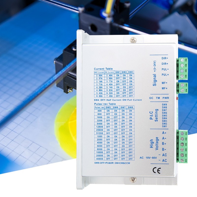 AC18-80V 86 Stepping Stepper Motor Driver for Engraving Machine Electronic