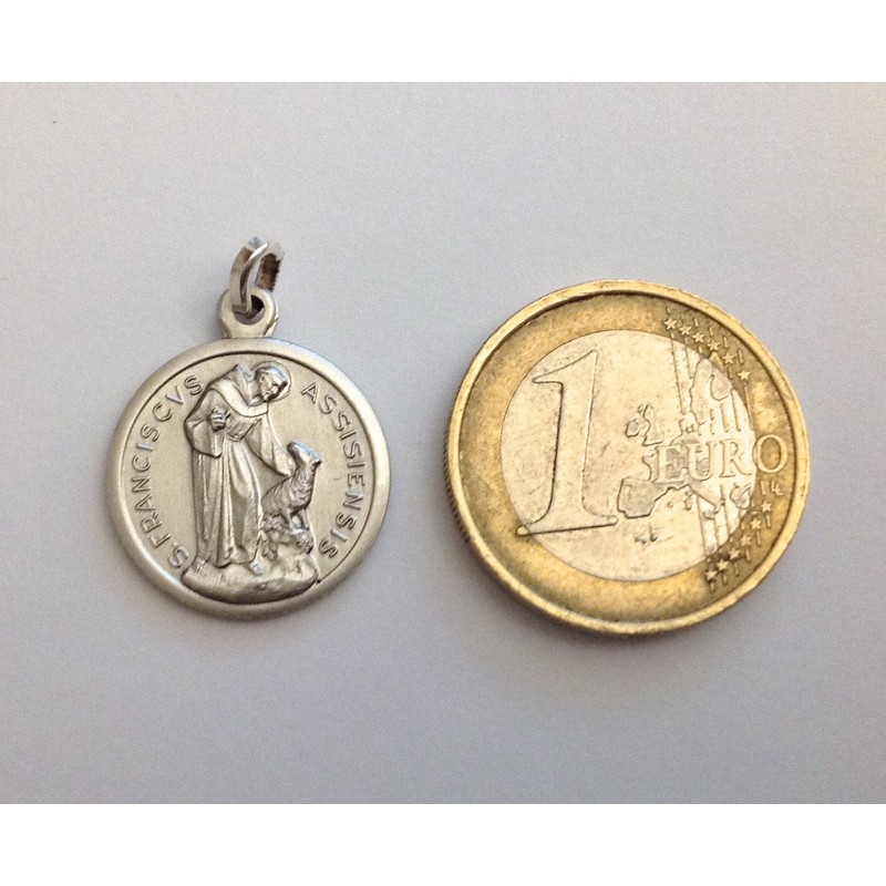 I G J 925 Sterling Silver Saint Francis from Assisi