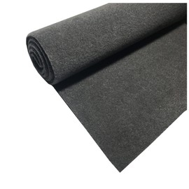 CPR Marine Upholstery Durable Un-Backed Automotive Trim Carpet 72" x 36" Mini Roll Charcoal