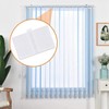 Vertical Blind Clips Top Hangers, 50 Pack Vertical Blind Clips