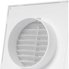 ECOPRO VENT White 4" Inch Ventilation Grille - Inside/Outside use
