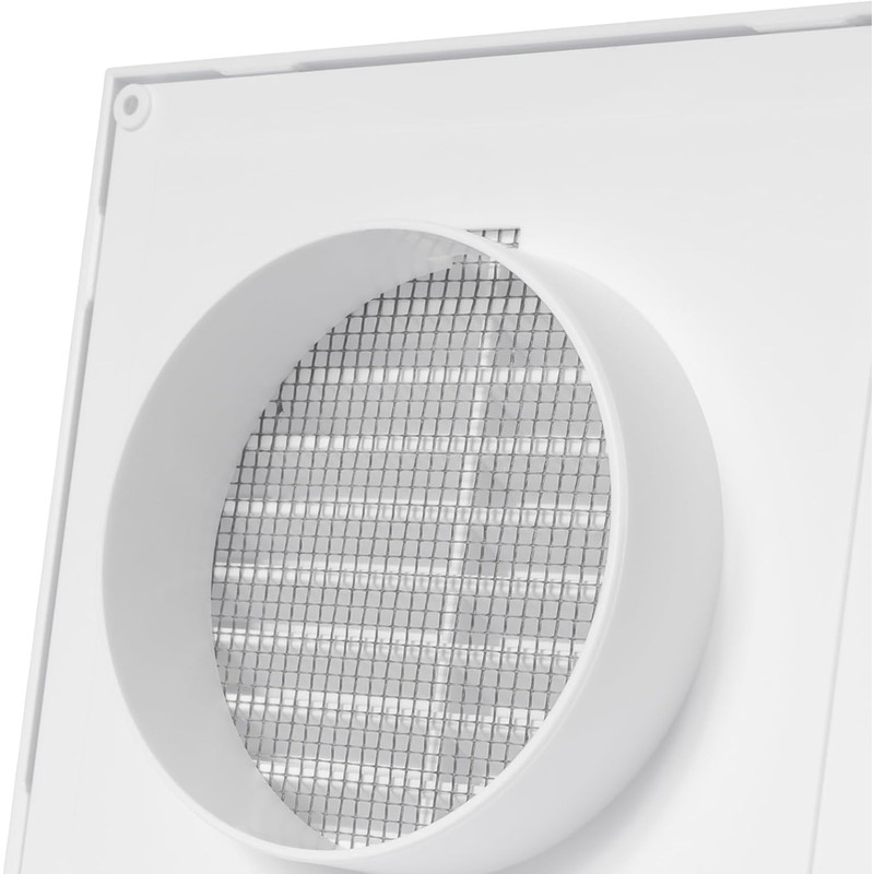 ECOPRO VENT White 4" Inch Ventilation Grille - Inside/Outside use