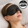 3D silk cotton high-density stereoscopic blackout sleeping eye mask 5ea