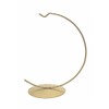 Polish Gallery Glass Ornament Display Stand Holder 8 inch Tall