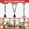 MENOLY Multifunction Pedal Resistance Band with Handle, 3 Different Levels