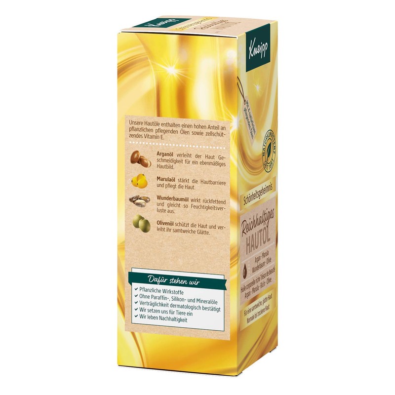 Kneipp Skin Oil Schönh Ice Secret 100 ml, Pack of 6 x