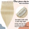 S-noilite Clip in Human Hair Extensions Clip in Hair Extensons