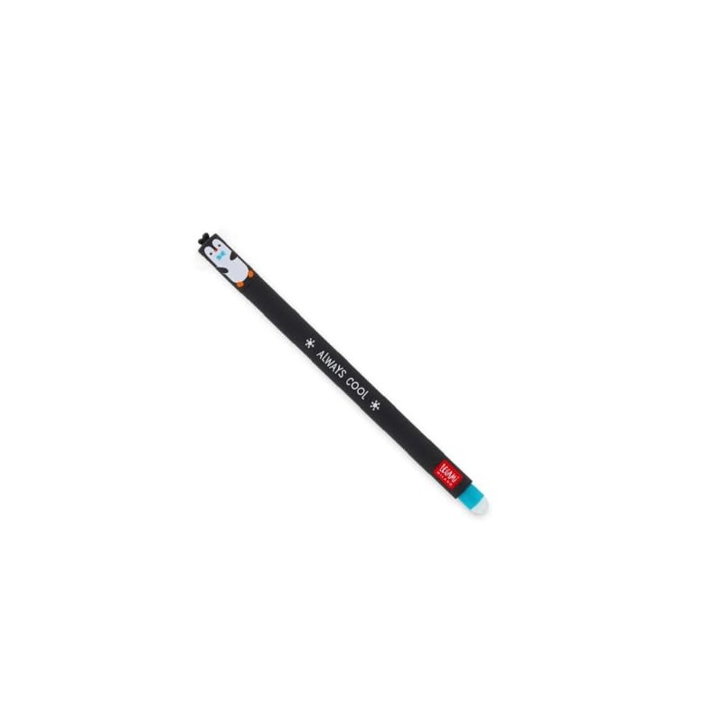 LEGAMI Erasable Gel Pen - Erasable Pen - Penguin