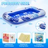 56IN Oversize Floating Card Game Table for Pool with Waterproof