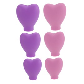 6 Piezas Estuche Para Brochas De Maquillaje De Silicona Fundas Protectoras Para Cabezal