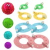 AUPERTO 8 Pcs Pompom Makers 4 Sizes Fluff Ball Bobble