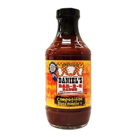 Daniel's Bar-B-Q Competition Blend #9 BBQ Sauce, 16.0 Ounce - Kansas City Gluten Free and Preservative Free Barbecue Sauce