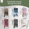 LEBENSKOMPASS® Brush Pen Set Nature - 6 Brush Pens in