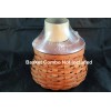 Longaberger 2007 Small Fall Gourd Basket Black with Edges Liner
