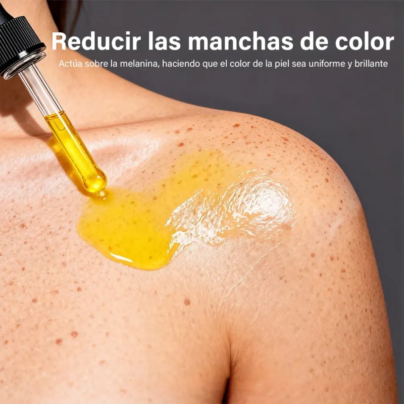 Serum Facial Brillante Con 20% Vitamina C Ácido Hialurónico