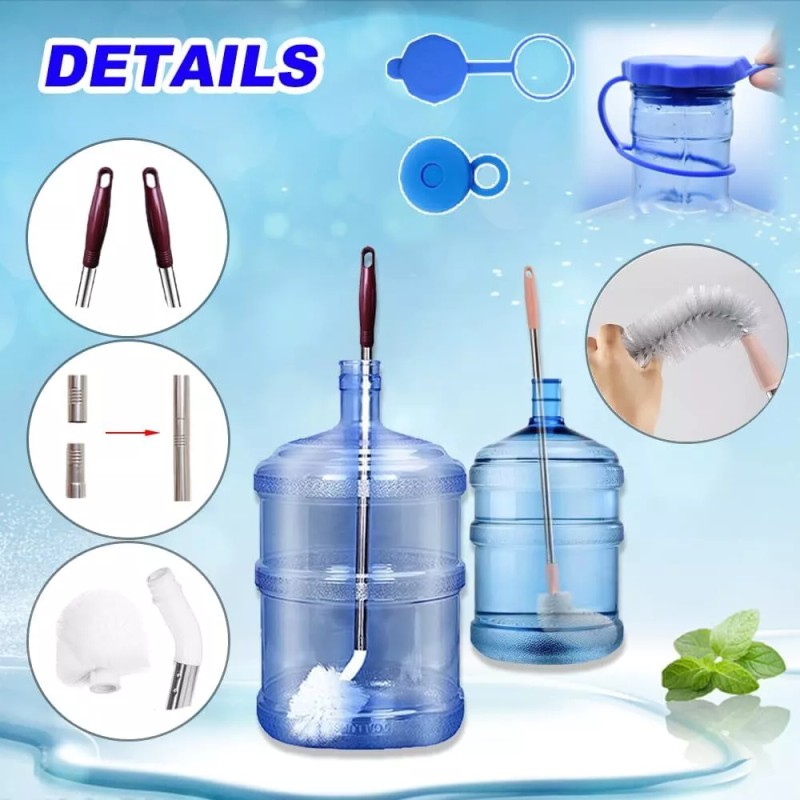 Musibo Bottle Brush, 3 Pack Long Handled Bucket Brushes with
