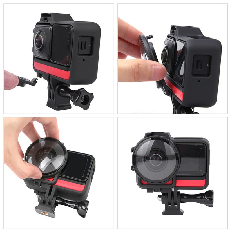 Plastic Black Waterproof Anti Vibration Extension Frame Panoramic Camera Protection