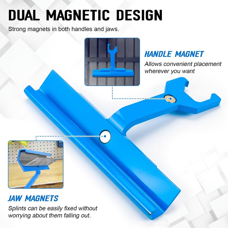 Magnetic PPC & PPF Clip, Cleat Tool for Ductwork, 4"