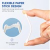 200 Pieces Biodegradable Cotton Buds, Double-Ended Cotton Swabs with Pointed