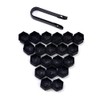 Nut Covers, Hexagonal Tyre Nut Covers, 20 Pieces Wheel Nut