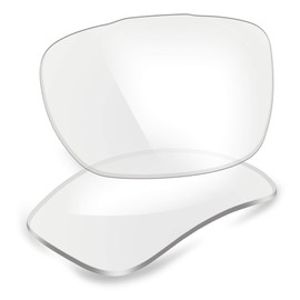 ThunderClap Polycarbonate Replacement Lenses for Oakley TwoFace Sunglasses OO9189, Transparent anti-blue light