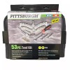PITTSBURGH 53-Piece Mechanics Tool Set Kit Metric & SAE Wrenches
