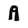 Lacoste Unisex Winter Scarf, black