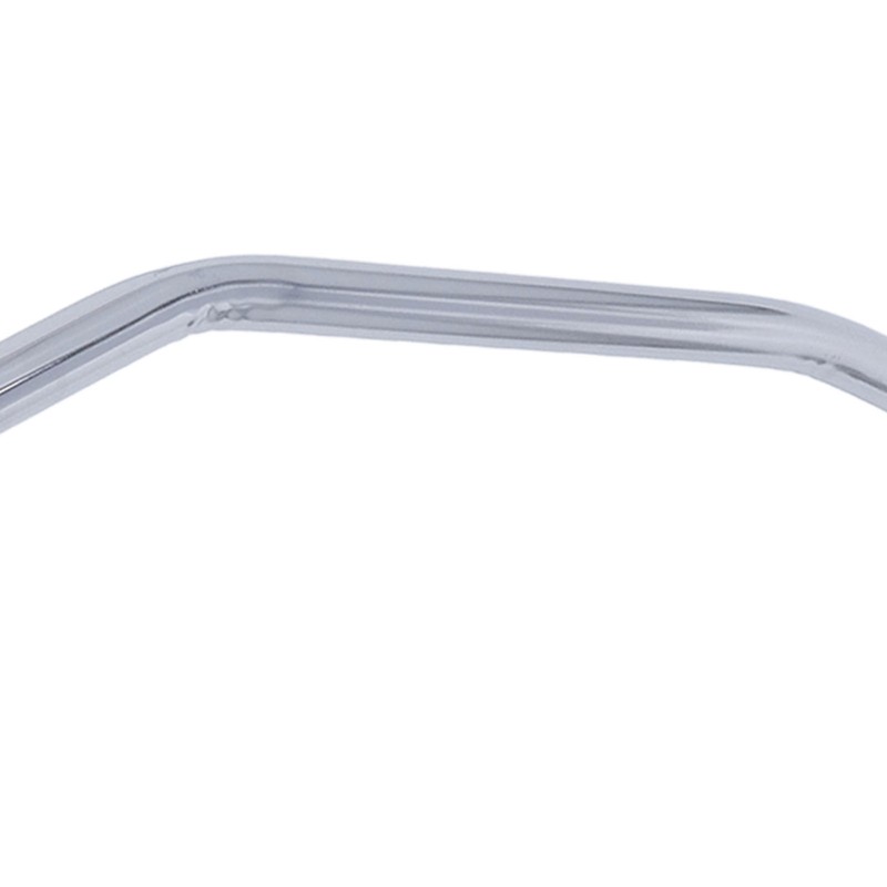 22in Transmission Oil Dipstick Silver Chrome Stainless Steel Tube for