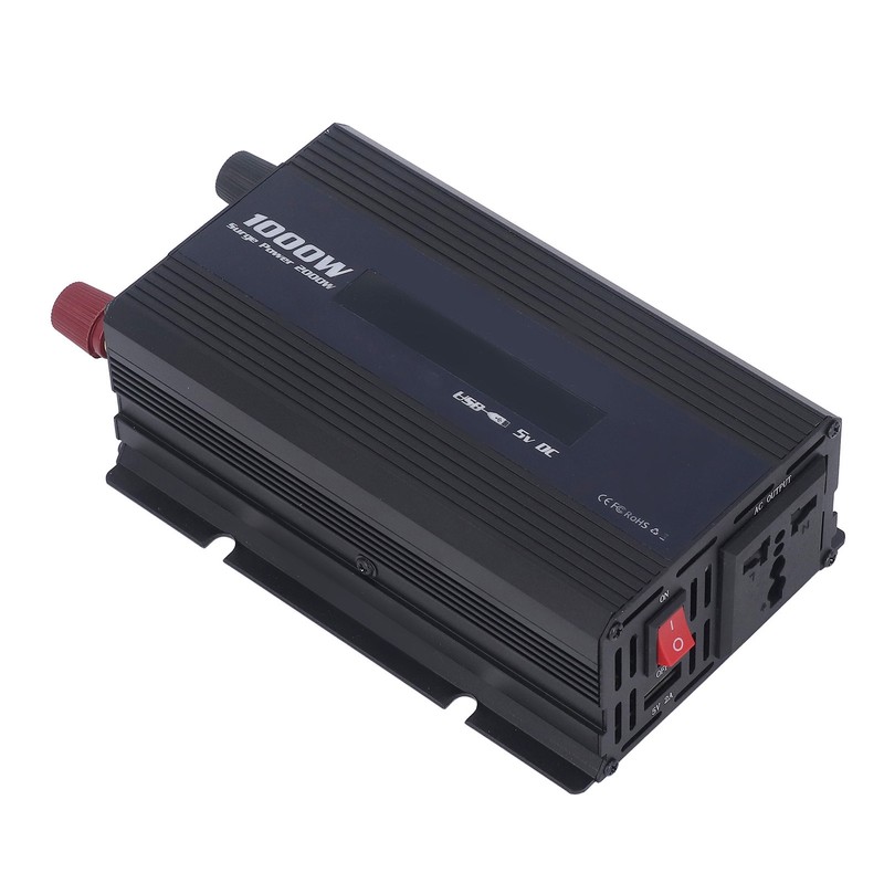 Car Inverter 1000W DC to AC Power Converter Multiple Protection