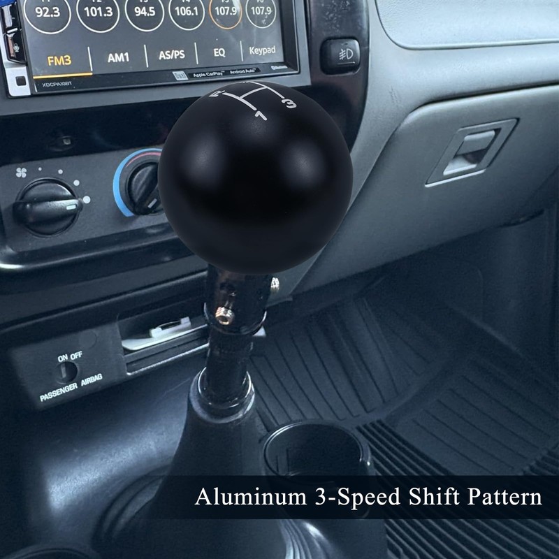 Aluminum 3 Speed Shift Knob 5/16"-24 Thread
