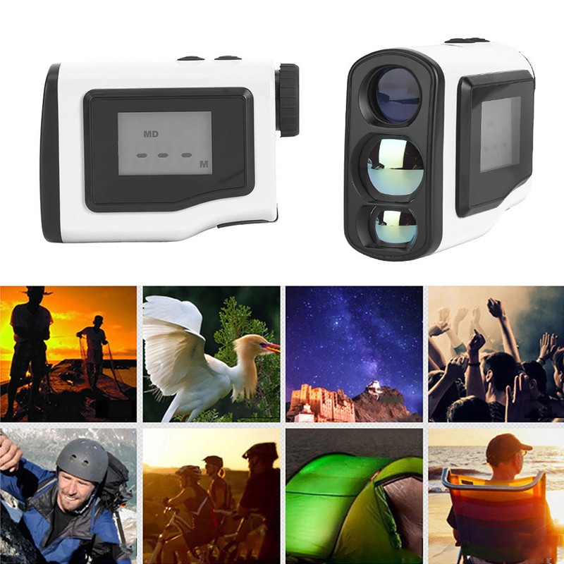 Portable LED HD Screen Golf Laser Range Finder 6X Magnification
