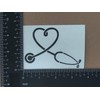 Nurse Decal 4 Pack: Nurse Heartbeat, Heart, Nurse Life, RN